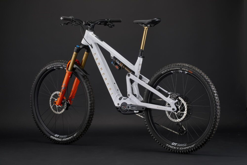 COMMENCAL META POWER SX 400 SIGNATURE GLITTERY WHITE - immagine 3