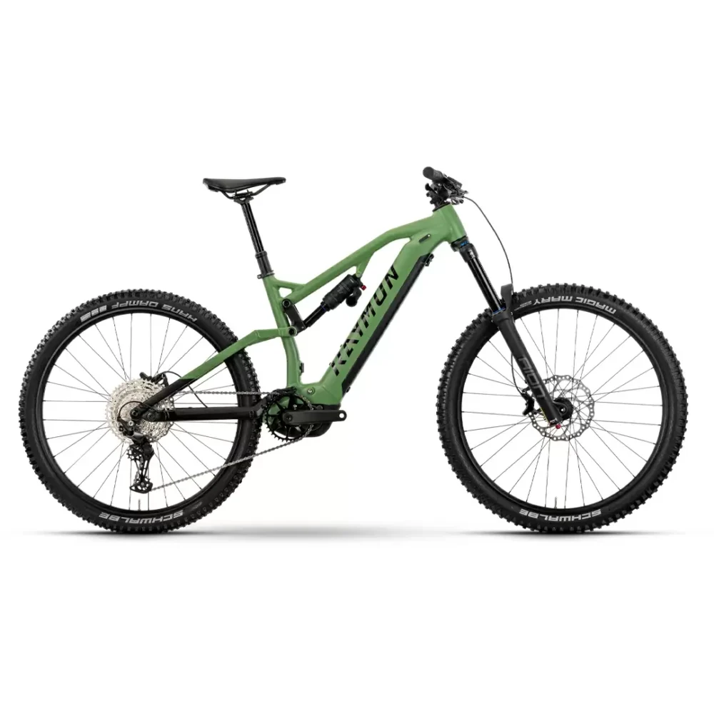 RAYMON  Trailray 170 29" 170mm 12v 720Wh Yamaha PW-X3 Verde 2025